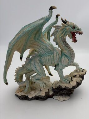 Vintage “The Elder Draconis” Summit Collection Iridescent Dragon Figurine